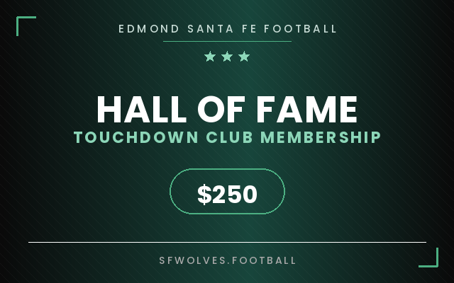 Hall of Fame Package, $250